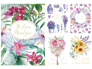 Laurka Lux Edition B6LUX 127x180 z kopert�  POL-MAK Urodziny B6LUX_UR_707