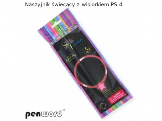 NASZYJNIK �WIEC�CY Z WISIORKIEM PS-4