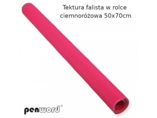 Tektura falista PENWORD w rolce 50x70cm - ciemnor�owa