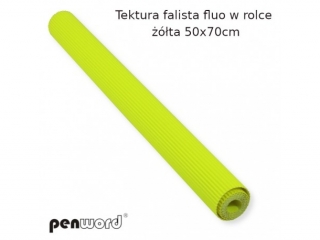 Tektura falista PENWORD w rolce 50x70cm fluo - ��ta