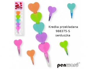Kredka przek�adana PENWOR 988375-S Serduszka