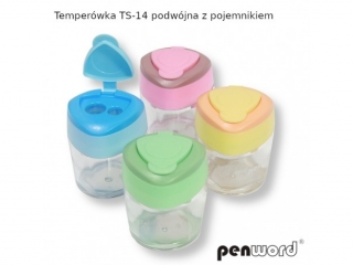 Temper�wka PENWORD TS-14 podw�jna z pojemnikiem
