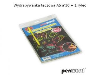 WYDRAPYWANKA T�CZOWA A5 a30 + 1 rylec