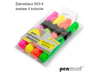 ZAKRE�LACZ 603-4 ZESTAW 4 KOLOR�W