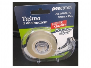 TA�MA BIUROWA Z OBCINACZEM 19mmx33m 1018A-19