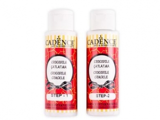 Medium do sp�ka� CADENCE Crocodile krok 1x2 - bia�y, 70+70 m