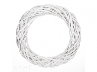 Wianek wilkinowy DPCRAFT 36cm - bia�y