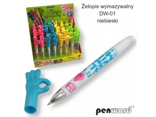 �ELOPIS WYMAZYWALNY DW-01 NIEBIESKI