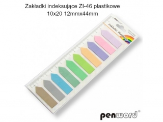 ZAK�ADKI INDEKSUJ�CE ZI-46 PLASTIKOWE 10x20 12mmx44mm