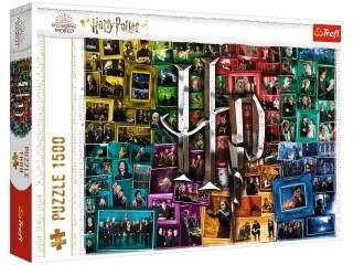 Puzzle 1500 TREFL Harry Potter: Na przestrzeni film�w