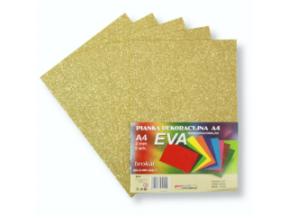 PIANKA EVA BROKAT A4 ZOTA 1. BGLE-006 BIODEGRADOWALNA a5