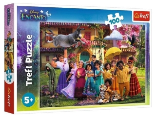 Puzzle "100 - Magia czeka w Encanto / Disnay Encanto