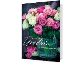 Kartki karnet B6 K - 1805 URODZINY