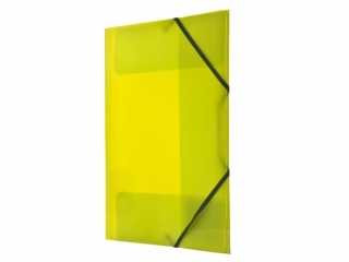 Teczka PP TETIS z gumk� naro�n� A4 ��ta