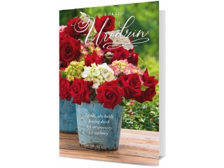 Kartki karnet B6 K - 1853 Urodziny