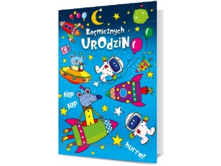 Kartki karnet B6 K - 1818 Urodziny