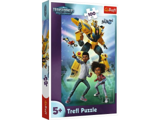 Puzzle  100 TREFL Dru�yna Transformers