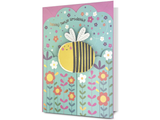 Kartki karnet PAN DRAGON  HM 200-3439 Urodziny dzieci�ce