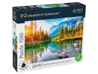 Puzzle 1500 TREFL UFT - Wanderlust: At the Foot of Alps, Hintersee Lake, Germany
