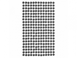 Pere�ki samoprzylepne DPCRAFT 6mm 260szt. black