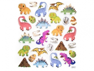 Naklejki DPCRAFT Dinozaury 28szt.