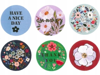 Naklejki na ta�mie INTERDRUK Flowers