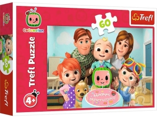 Puzzle 60 TREFL Cocomelon, Wspaniały dzień