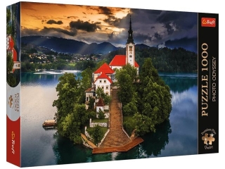 Puzzle 1000 Premium Plus TREFL Photo Odyssey: Jezioro Bled, S�owenia