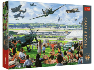 Puzzle 1000 TREFL Premium Plus - Tea Time: Pokaz lotniczy