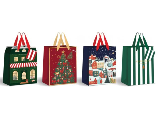 Torebka prezentowa INTERDRUK Boe Narodzenie dua 190g 33x46x13cm