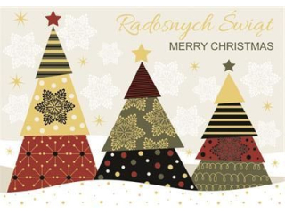 Laurka firmowa B6F 117x167 z kopert  POL-MAK GWIAZDKA B6F_GWSW_61006