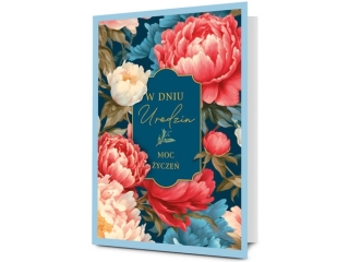 Kartki karnet B6 K - 2021 Urodziny