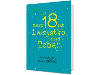 Kartki karnet B6 K - 1891 urodziny 18