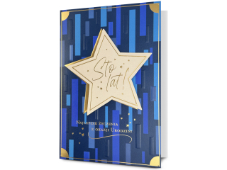 Kartka urodzinowa PAN DRAGON HM 200-3388 Gwiazda