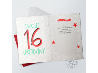 Kartki karnet PAN DRAGON STAR-145 "16"