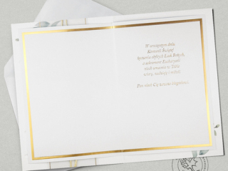 Kartki karnet PAN DRAGON HM 100-1194 Komunia