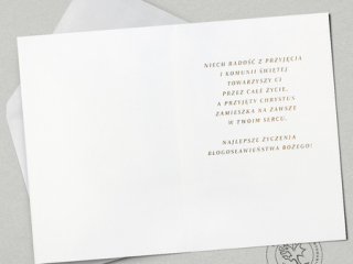 Kartki karnet PAN DRAGON HM 200-3609 Komunia