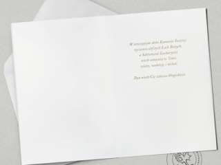 Kartki karnet PAN DRAGON HM 200-3613 Komunia