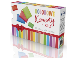 Koperty kolorowe KLO 120x195 POL-MAK 100szt.