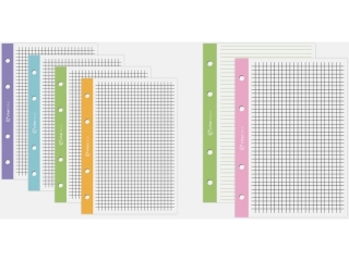 Wk�ad do segregatora INTERDRUK A4 50k. linia kolorowy margin