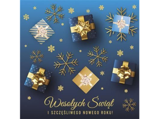 Laurka kwadrat firmowa LKF 150x150 mm z kopert  POL-MAK GWIAZDKA LKF_GWSW_58594