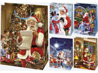 Torebka ozdobna POL-MAK Gwiazdka 10szt. T10_GW_18 345x480x130