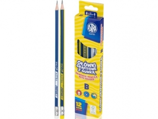 O��wki grafitowe ASTRA z gumk� B