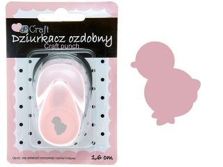 Dziurkacz ozdobny DPCRAFT 1,6cm Kurczak