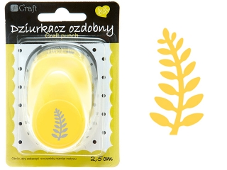 Dziurkacz ozdobny DPCRAFT 2,5cm Papro� (JCDZ-110-329)
