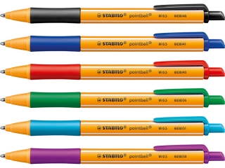 D�ugopis STABILO Pointball etui 4 szt. (6030/4)