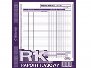 Druk-raport kasowy A4  410-1