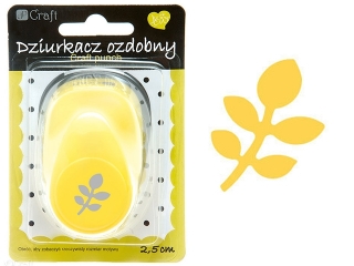 Dziurkacz ozdobny DPCRAFT 2,5cm Ga��zka