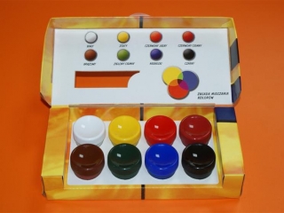 Farby plakatowe  8 kolor�w ASTRA 20ml