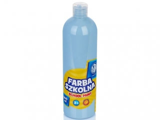 Farba szkolna ASTRA 500ml - b��kitna